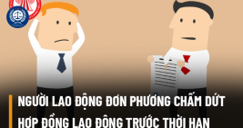 BỒI THƯỜNG ĐƠN PHƯƠNG CHẤM DỨT HĐLĐ