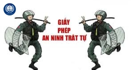 Xin giấy phép an ninh trật tự